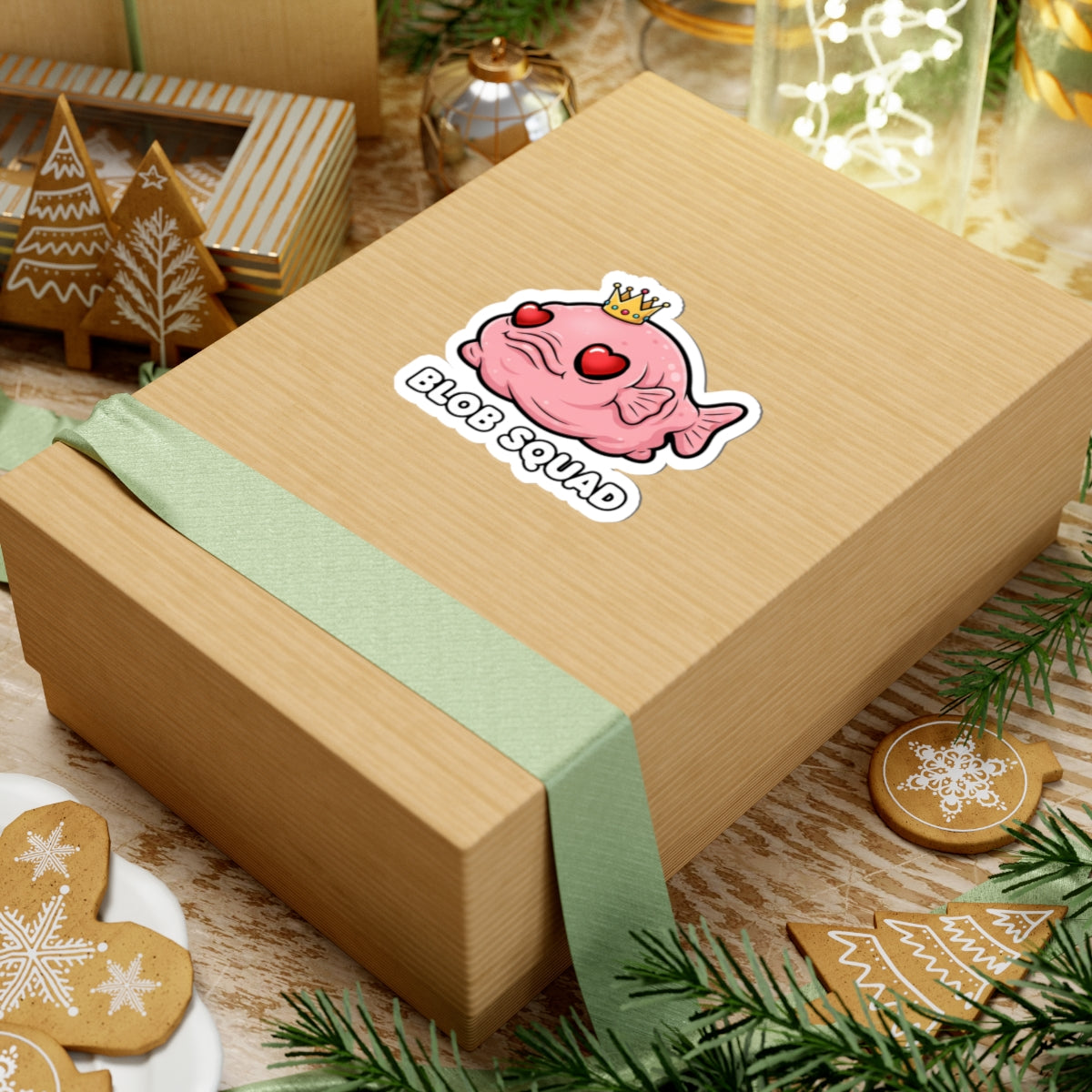 Cute Blob Squad Kiss-Cut Stickers, Fun Laptop, Water Bottle, Journal Decals, Gifts for Friends, Kawaii Art Collection