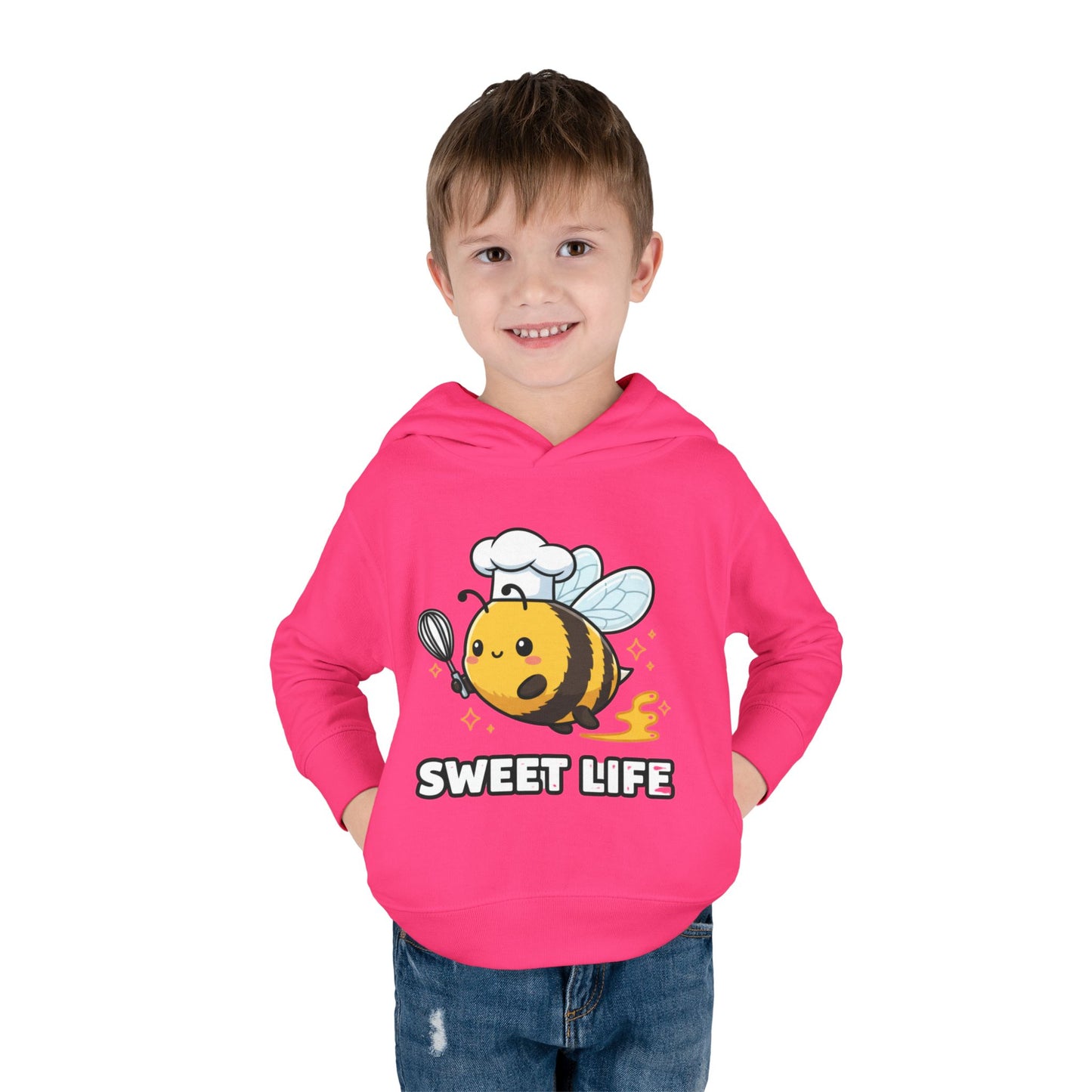 Cute Toddler Hoodie with Sweet Life Bee Design, Kids Pullover Sweatshirt, Birthday Gift, Baby Shower Present, Cozy Winter Wear, Fun [...]
