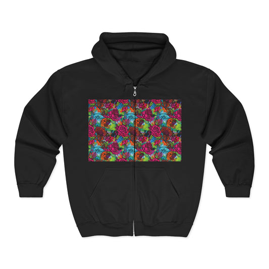 Unisex Heavy Blend™ Full Zip Hooded Sweatshirt