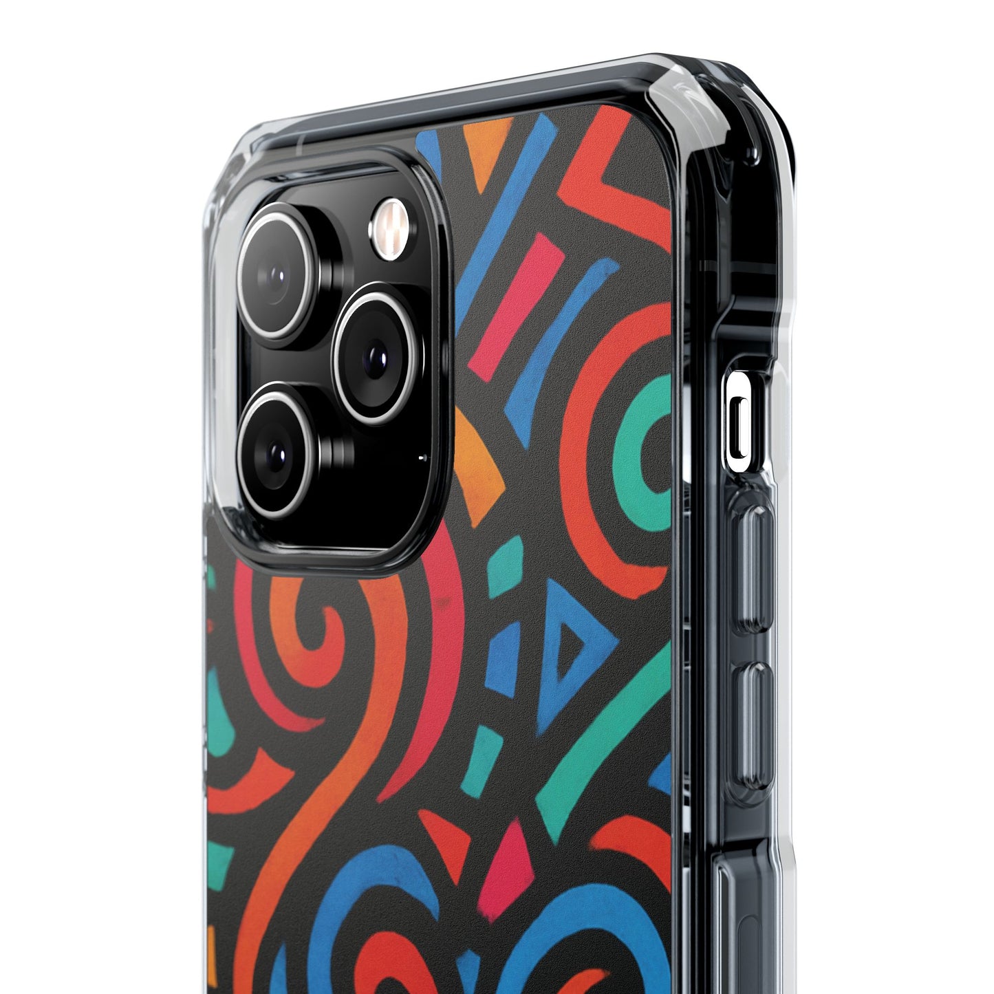 Colorful Phone Case, Stylish Clear Impact Cases for iPhone, Vibrant Protective Covers, Unique Phone Accessories, Gifts