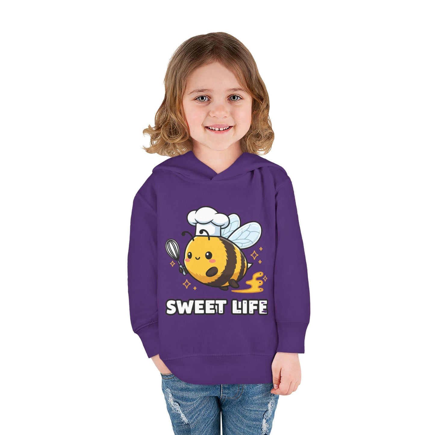 Cute Toddler Hoodie with Sweet Life Bee Design, Kids Pullover Sweatshirt, Birthday Gift, Baby Shower Present, Cozy Winter Wear, Fun [...]