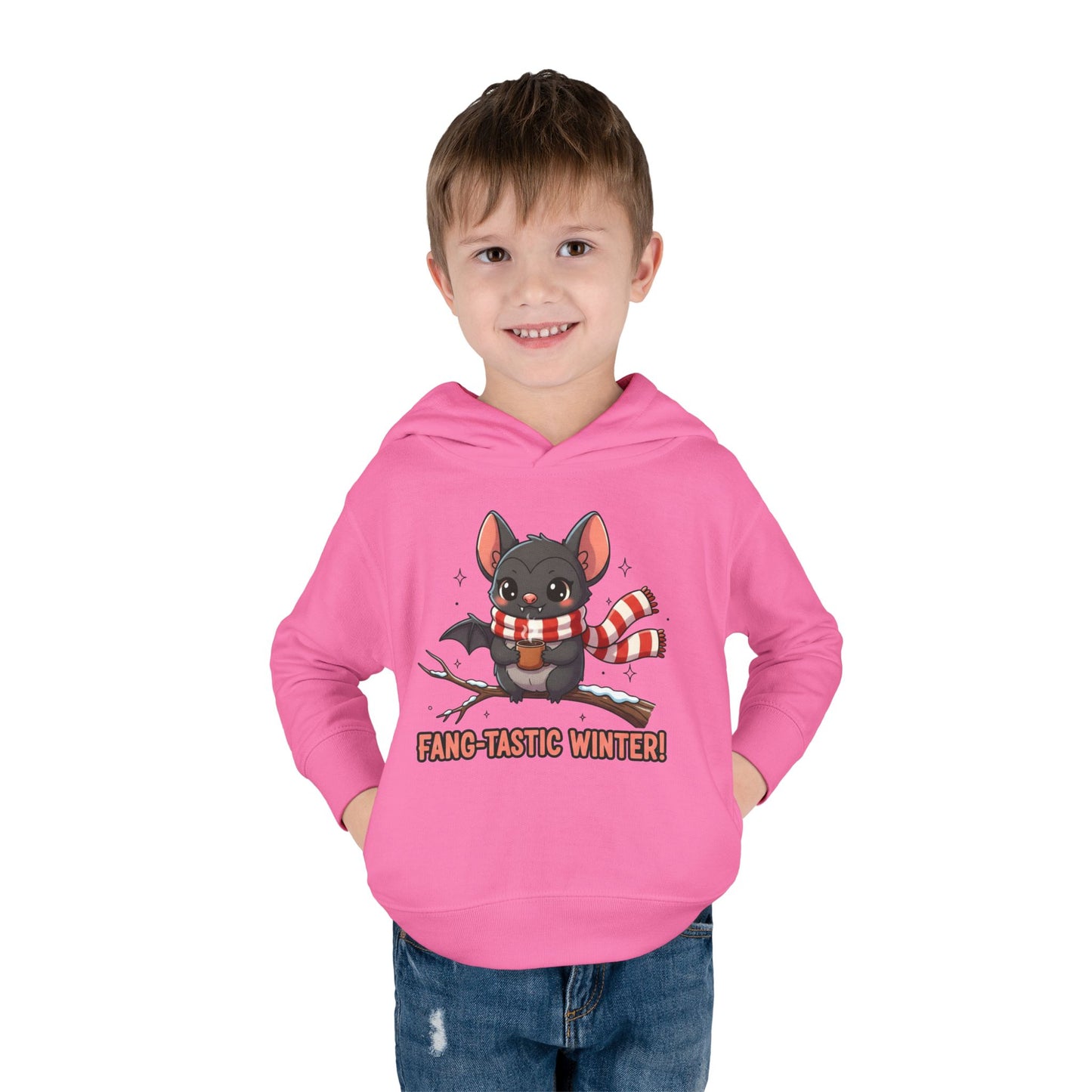 Fang-Tastic Toddler Hoodie, Cute Animal Hoodie, Winter Apparel, Toddler Clothes, Funny Kids Sweatshirt