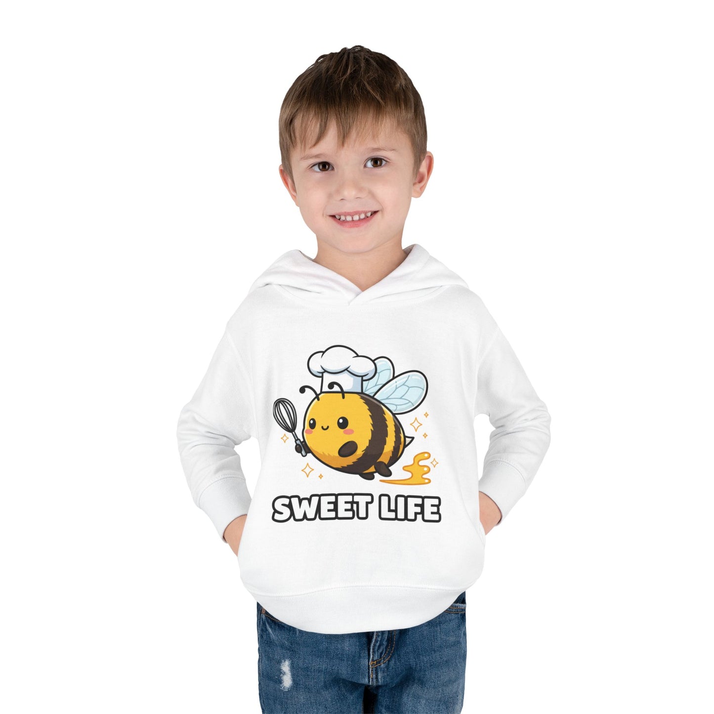 Cute Toddler Hoodie with Sweet Life Bee Design, Kids Pullover Sweatshirt, Birthday Gift, Baby Shower Present, Cozy Winter Wear, Fun [...]