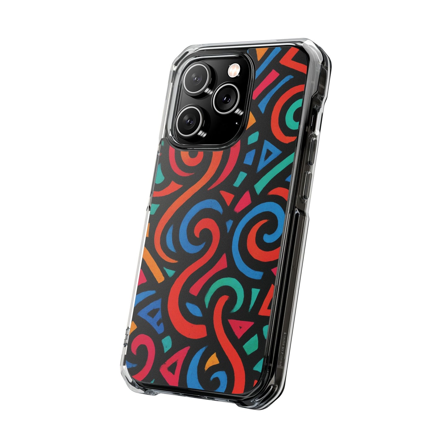 Colorful Phone Case, Stylish Clear Impact Cases for iPhone, Vibrant Protective Covers, Unique Phone Accessories, Gifts