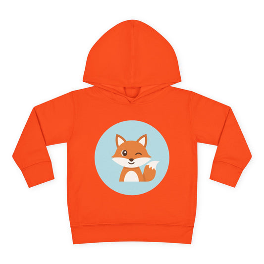 Adorable Toddler Fox Fleece Hoodie, Cute Animal Sweatshirt, Kids Pullover, Birthday Gift, Fall Wardrobe, Cozy Toddler Clothing