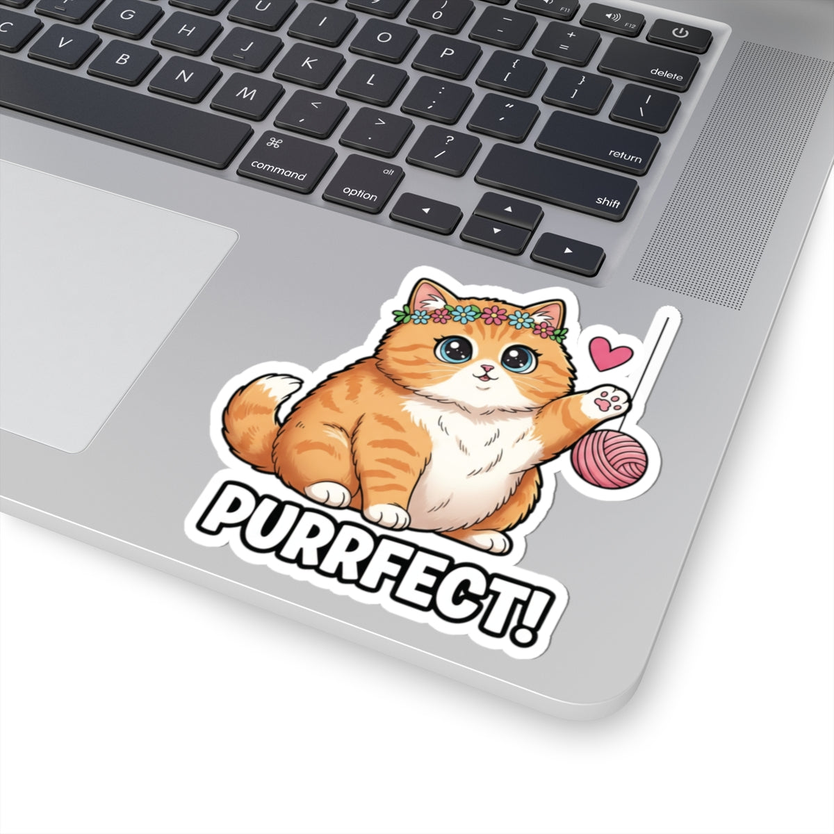 Cute Cat Kiss-Cut Stickers - Purrfect for Laptop, Journals, Scrapbooking, Gifts, Cat Lovers, Pet Owners