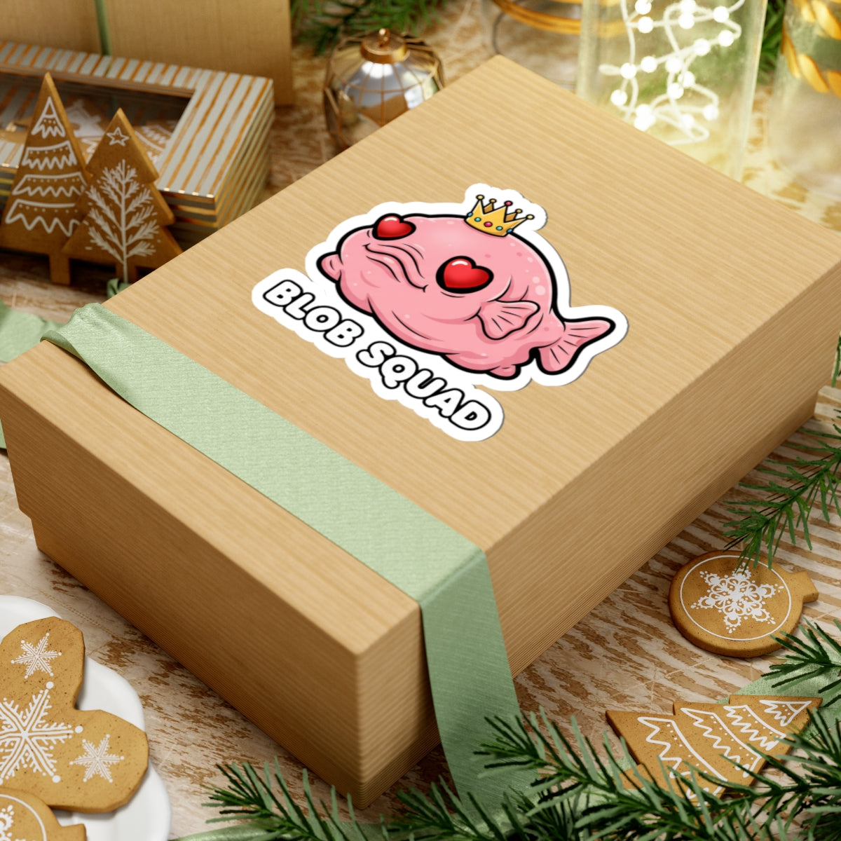 Cute Blob Squad Kiss-Cut Stickers, Fun Laptop, Water Bottle, Journal Decals, Gifts for Friends, Kawaii Art Collection