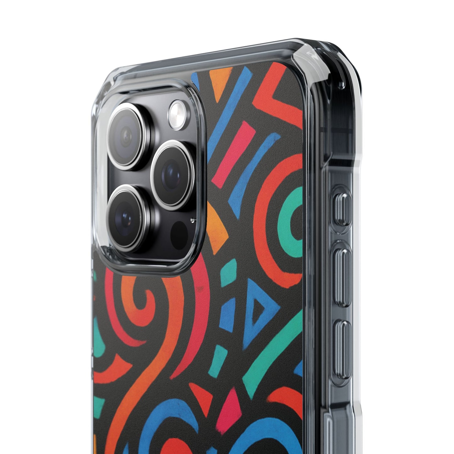 Colorful Phone Case, Stylish Clear Impact Cases for iPhone, Vibrant Protective Covers, Unique Phone Accessories, Gifts