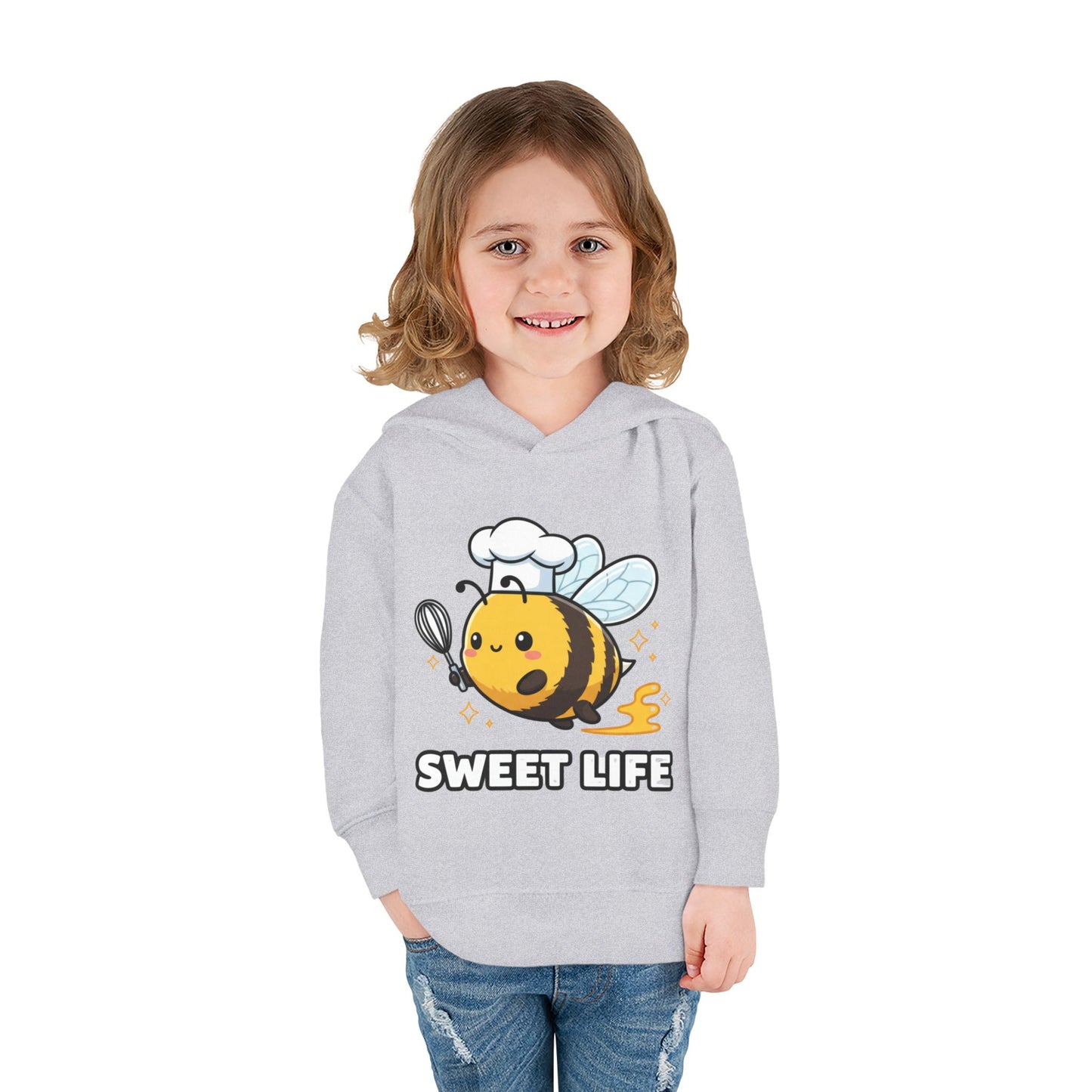 Cute Toddler Hoodie with Sweet Life Bee Design, Kids Pullover Sweatshirt, Birthday Gift, Baby Shower Present, Cozy Winter Wear, Fun [...]
