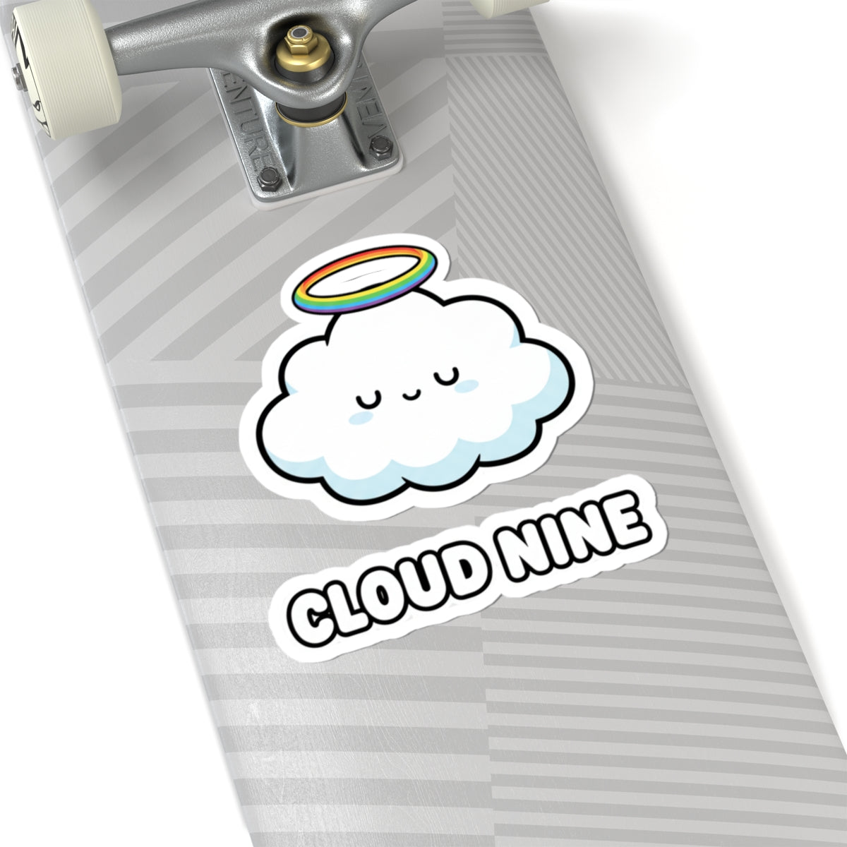 Cute Cloud Nine Stickers, Cloud Stickers, Laptop Decor, Journaling, Kawaii Stickers, Gift for Friends, Cheerful Vibe