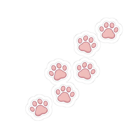 Cute Paw Print Stickers, Pet Lover Gifts, Animal Decor, Laptop Stickers, Cat Dog Accessories, Planner Decoration