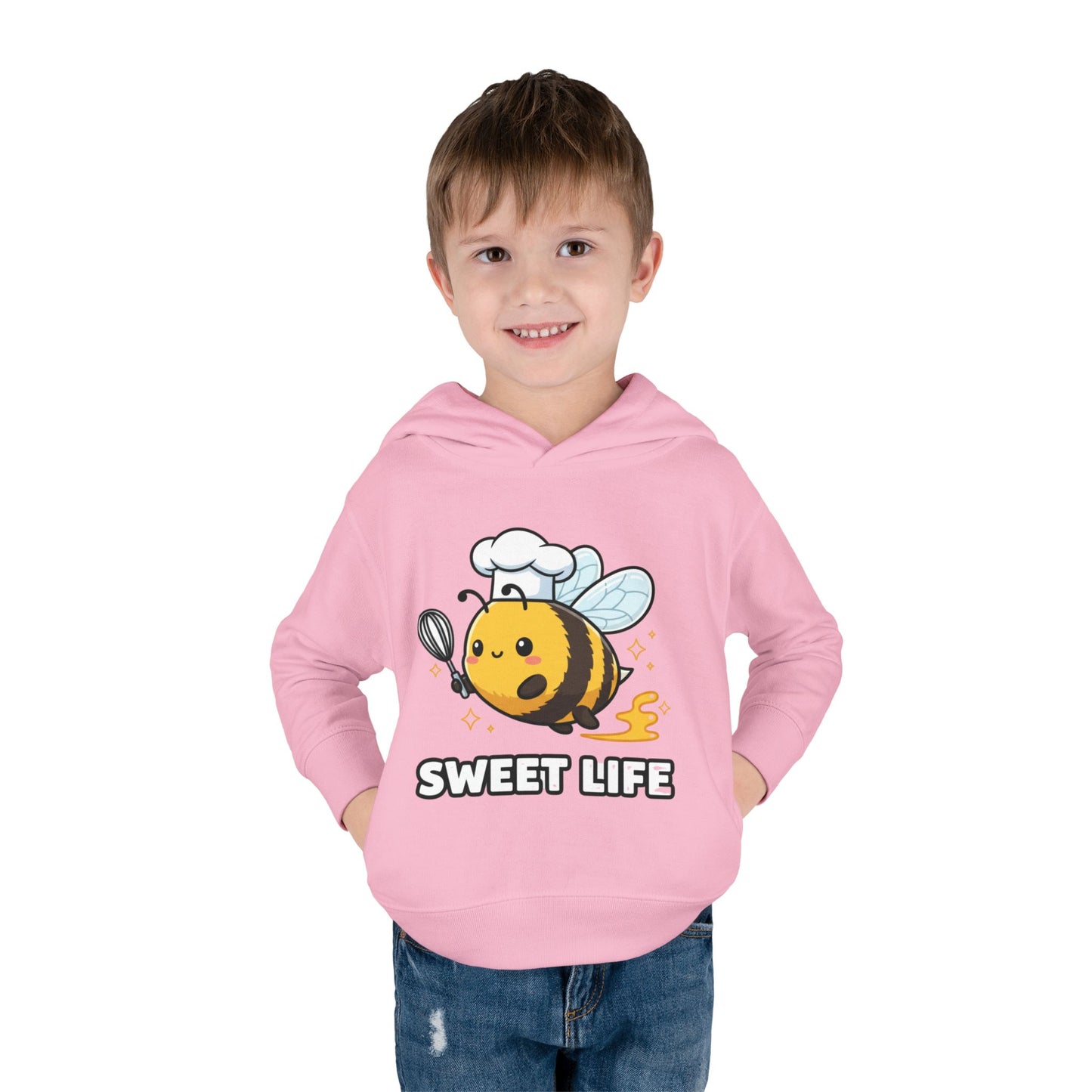 Cute Toddler Hoodie with Sweet Life Bee Design, Kids Pullover Sweatshirt, Birthday Gift, Baby Shower Present, Cozy Winter Wear, Fun [...]