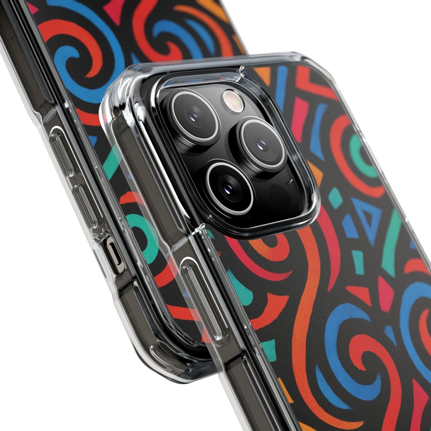 Colorful Phone Case, Stylish Clear Impact Cases for iPhone, Vibrant Protective Covers, Unique Phone Accessories, Gifts