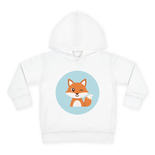 Adorable Toddler Fox Fleece Hoodie, Cute Animal Sweatshirt, Kids Pullover, Birthday Gift, Fall Wardrobe, Cozy Toddler Clothing