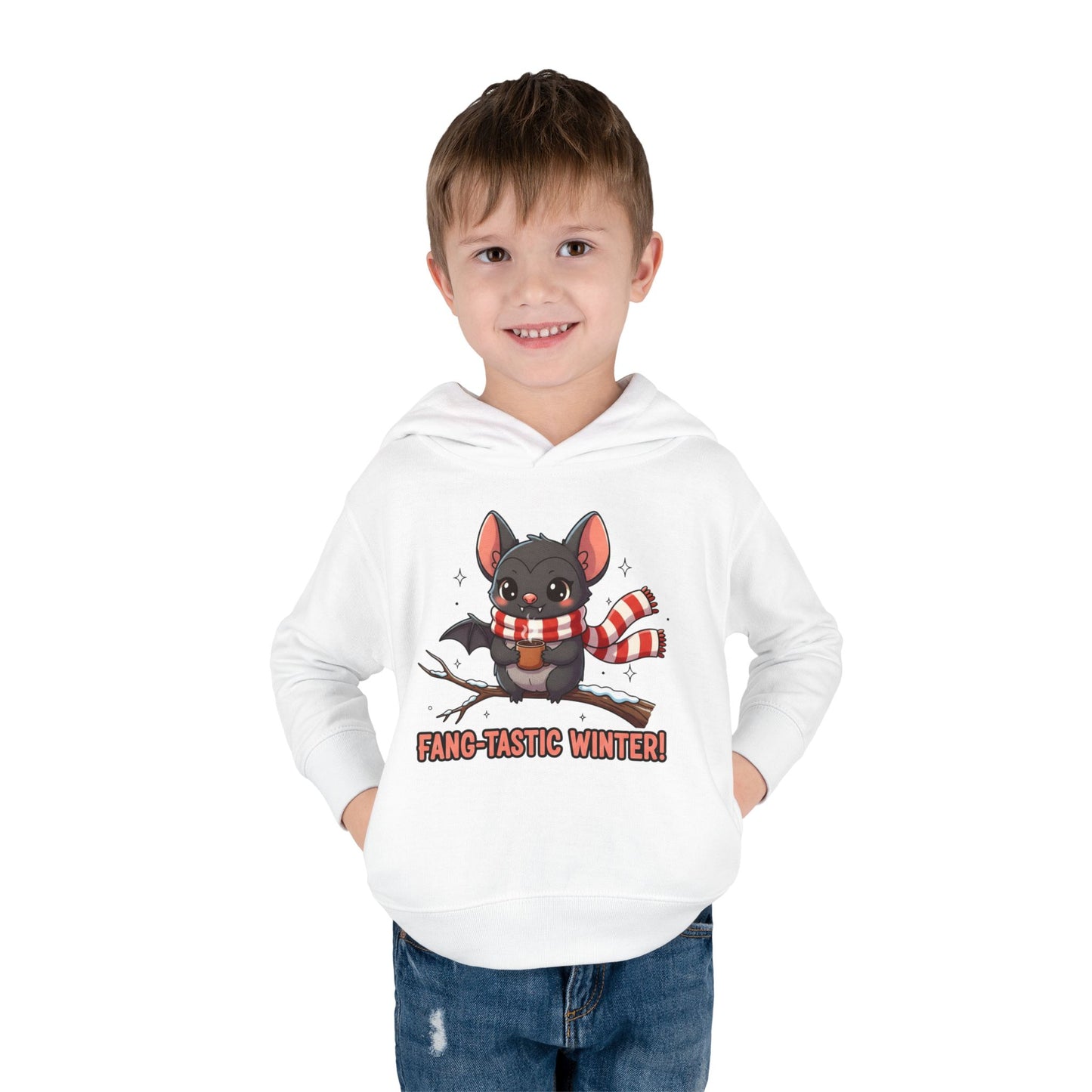 Fang-Tastic Toddler Hoodie, Cute Animal Hoodie, Winter Apparel, Toddler Clothes, Funny Kids Sweatshirt