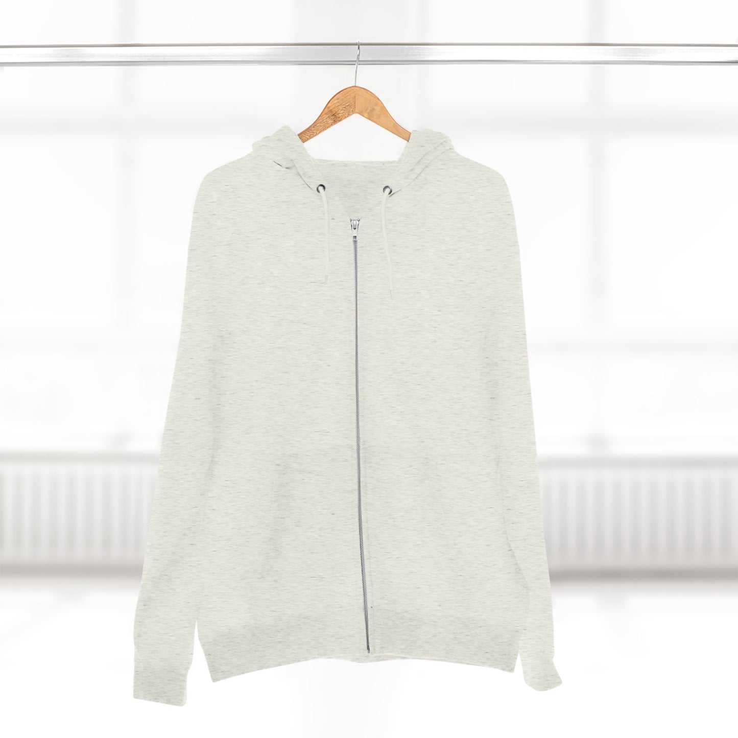 Sleeping Polar bear - Unisex Zip Hoodie