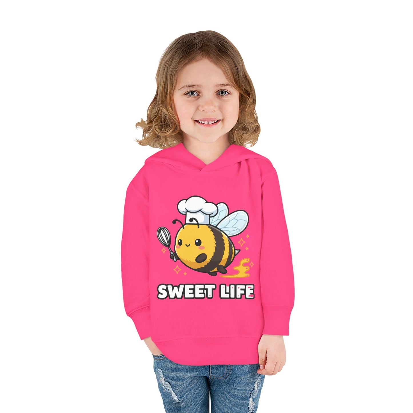 Cute Toddler Hoodie with Sweet Life Bee Design, Kids Pullover Sweatshirt, Birthday Gift, Baby Shower Present, Cozy Winter Wear, Fun [...]