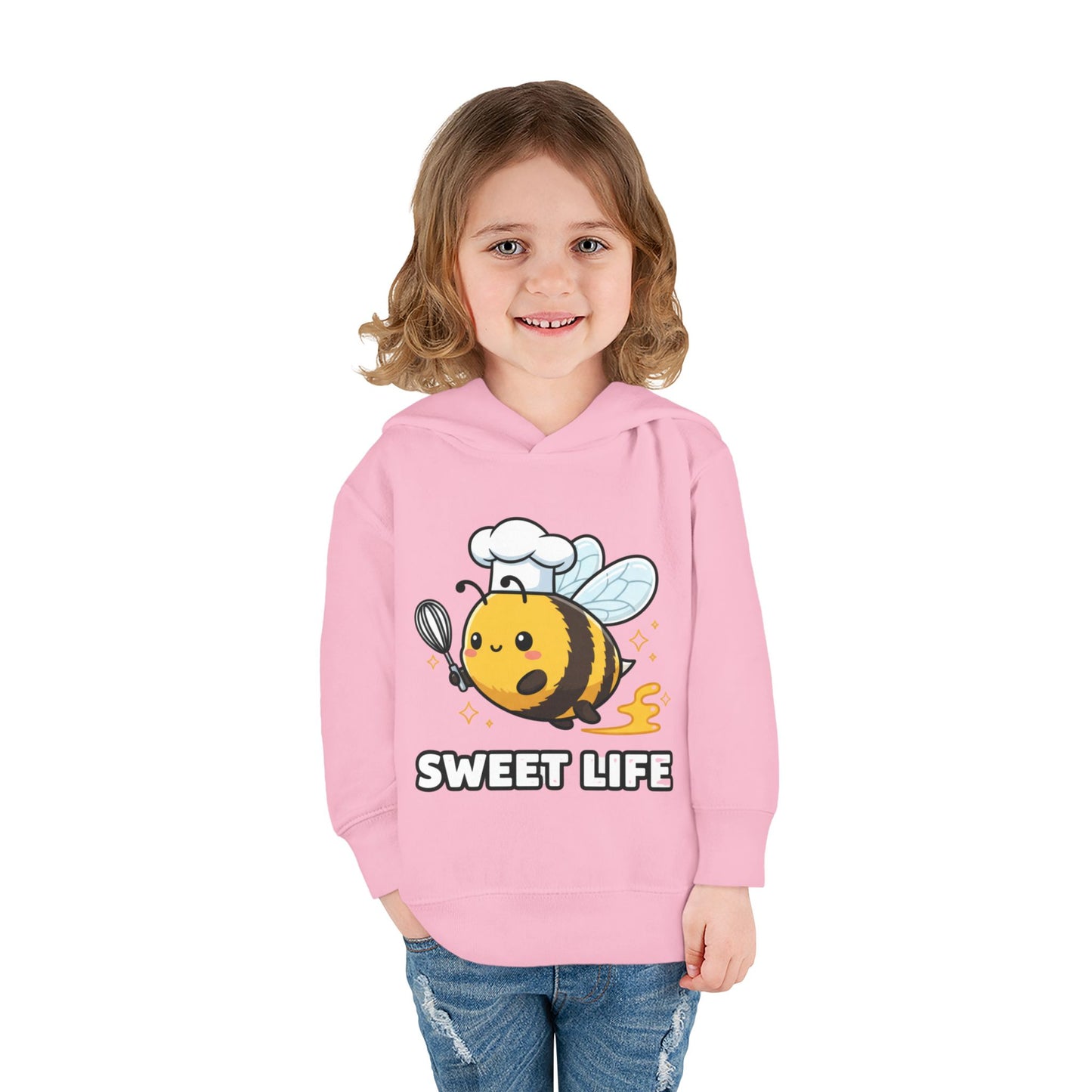 Cute Toddler Hoodie with Sweet Life Bee Design, Kids Pullover Sweatshirt, Birthday Gift, Baby Shower Present, Cozy Winter Wear, Fun [...]