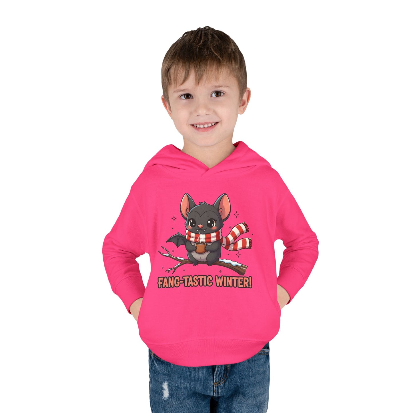 Fang-Tastic Toddler Hoodie, Cute Animal Hoodie, Winter Apparel, Toddler Clothes, Funny Kids Sweatshirt