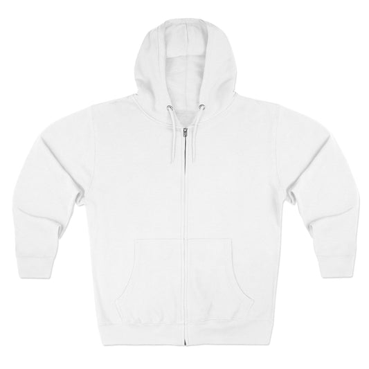 Sleeping Polar bear - Unisex Zip Hoodie