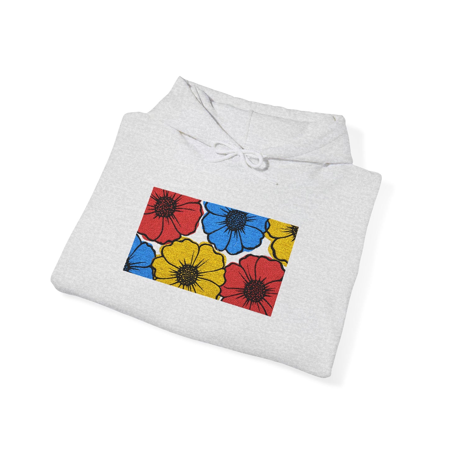 Vibrant Floral Hoodie | Colorful Sweatshirt, Cozy Wear, Gift for Her, Unisex Fashion, Spring Style, Casual Outfit