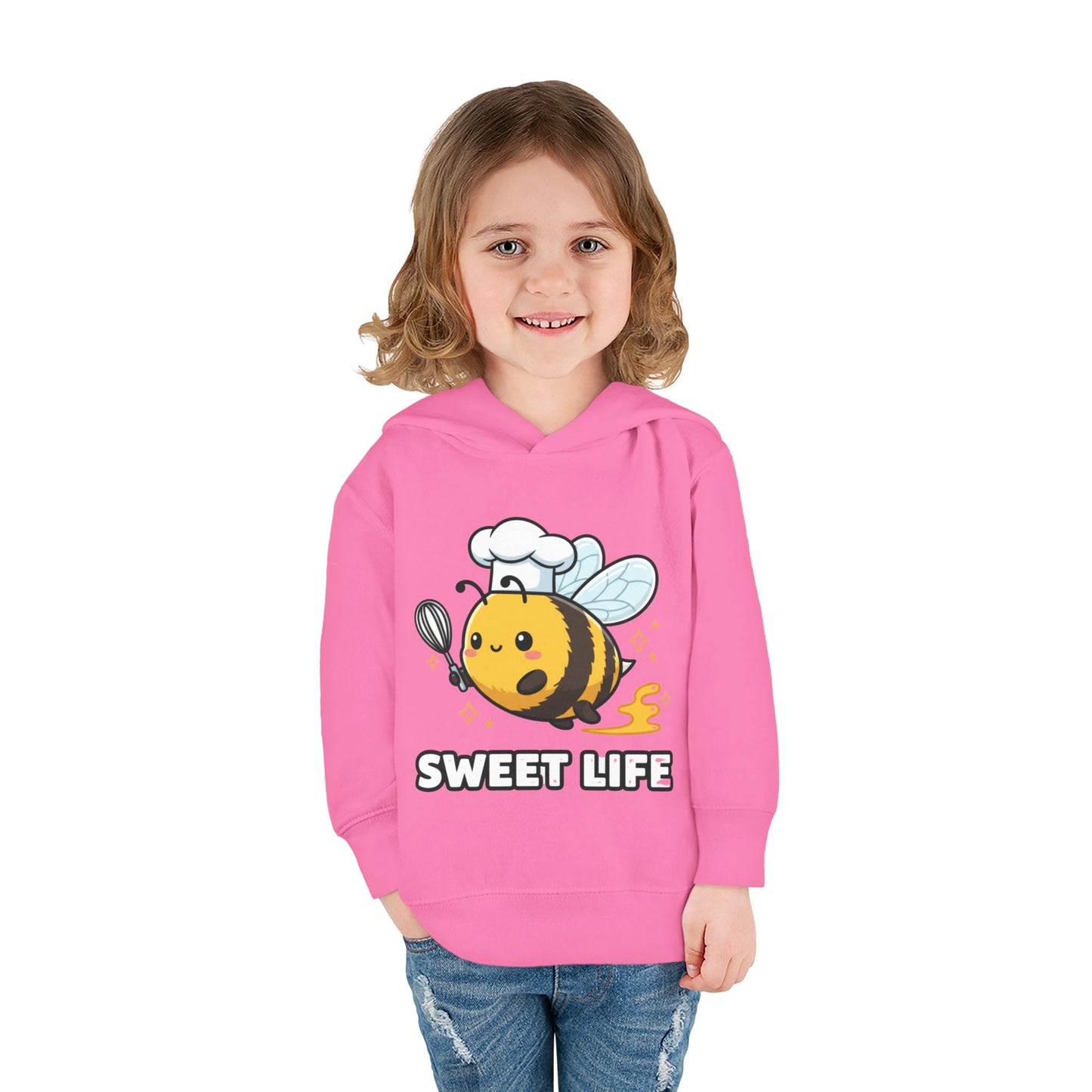 Cute Toddler Hoodie with Sweet Life Bee Design, Kids Pullover Sweatshirt, Birthday Gift, Baby Shower Present, Cozy Winter Wear, Fun [...]