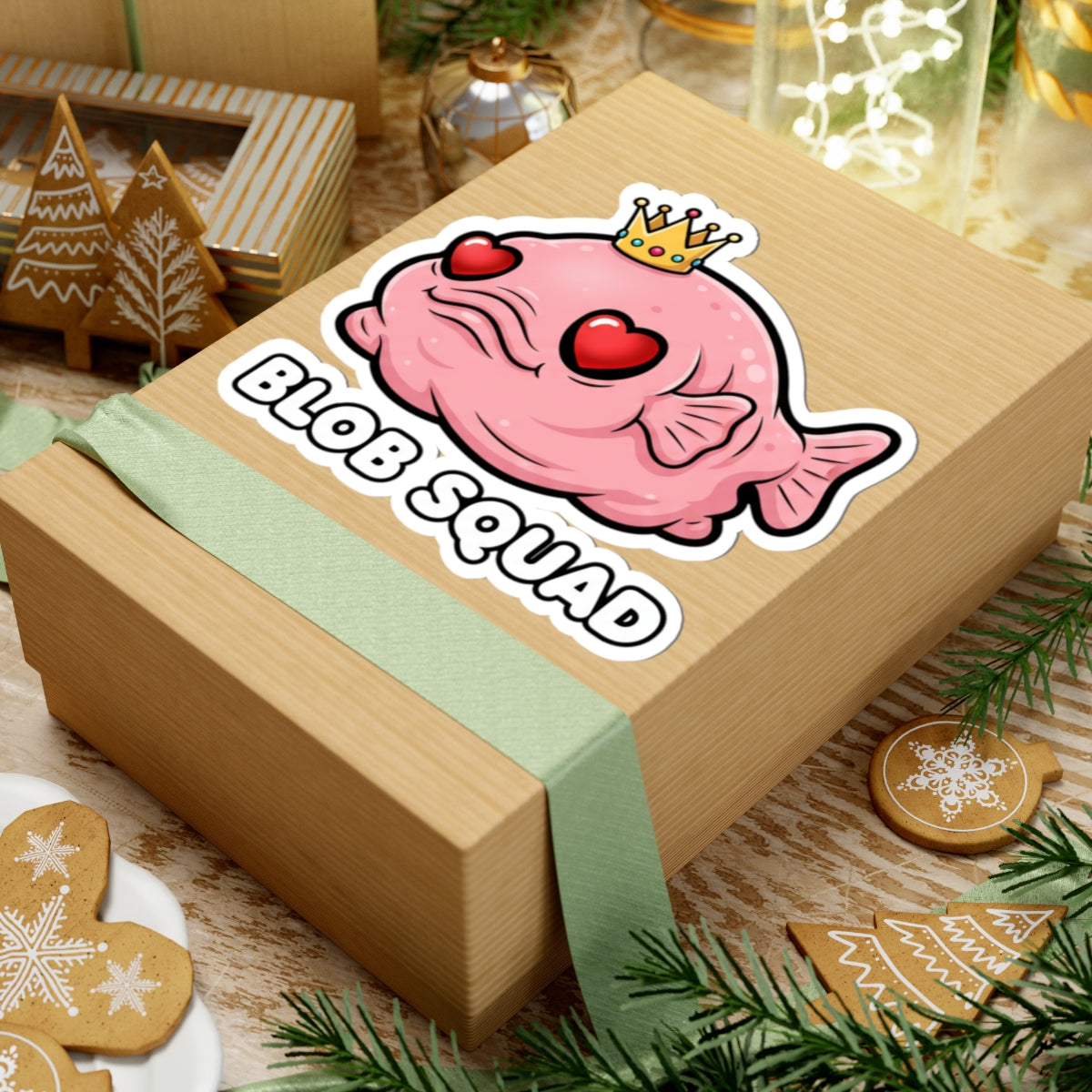 Cute Blob Squad Kiss-Cut Stickers, Fun Laptop, Water Bottle, Journal Decals, Gifts for Friends, Kawaii Art Collection